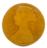 English Penny 1866