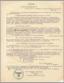 Reinhold August Heinrich Anthes  Marriage Certificate 1881 