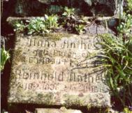 Carl Reinhold Anthes and Anna Peterson, Ohlsdorf Cemetery Hamburg