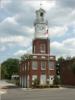 Col William McCreight ordered clock parts from England and installed it in the tower