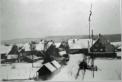 Weaver House in Steinbach where Andreas probably lived (largest white roof). This housee no longer exists
