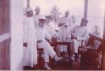 Willi Schumann in Africa, lower left