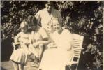 Hildegard, Albert Kochs first wife (right)